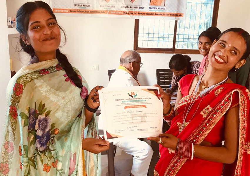 Launch of the Second Cohort – Sewing Training Program