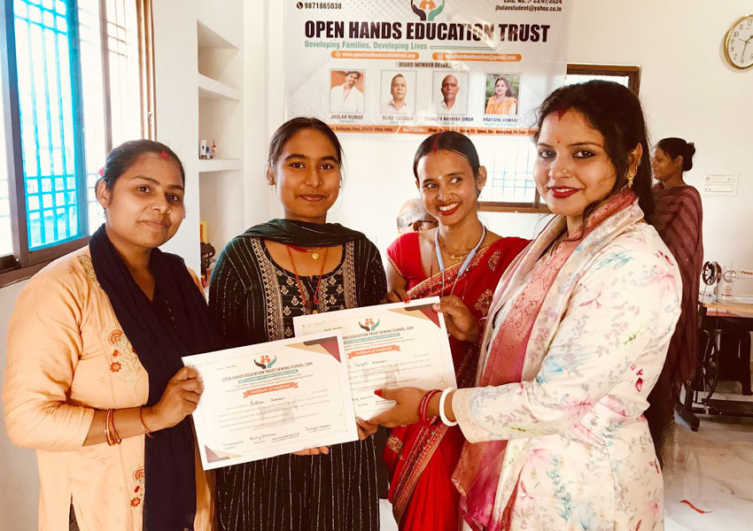 Launch of the Second Cohort – Sewing Training Program
